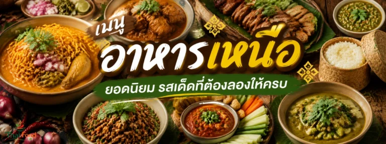 เมนูอาหารเหนือพื้นเมือง